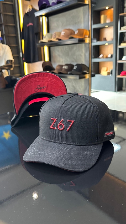 BONÉ SNAPBACK COLEÇÃO TRÊS LAGOAS - PRETO/VERMELHO - comprar online