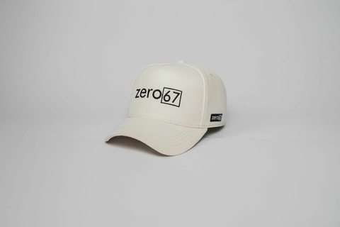 BONÉ SNAPBACK COLEÇÃO CAMPÃO - OFF WHITE SUEDE