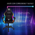 Silla Gamer Aliver Throne Plus RGB Masajeador Y Parlante Ng