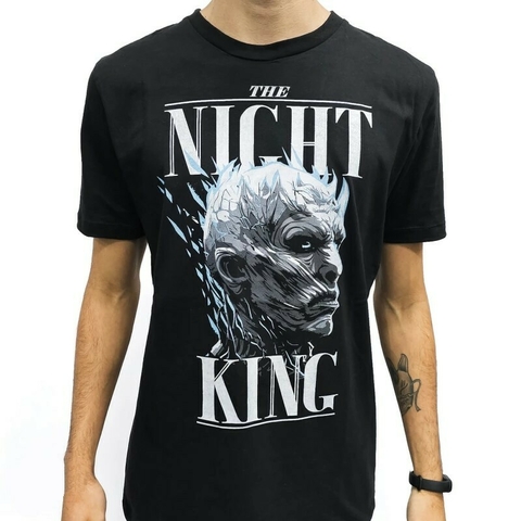 Remera The Night King Negra (Game Of Thrones)