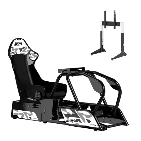 Combo Simulador FS Pro + Soporte de TV