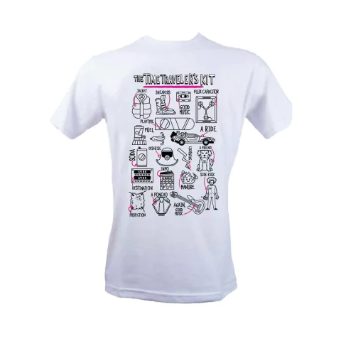 Remera Travelers Kit (Back To The Future - Volver Al Futuro)