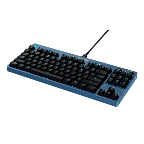 Teclado Gamer Logitech Pro Mechanical RGB Lightsync LOL Ed