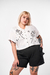 Camisa Tears Crop - Der Kuss