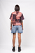 Camisa Fiji crop - Der Kuss