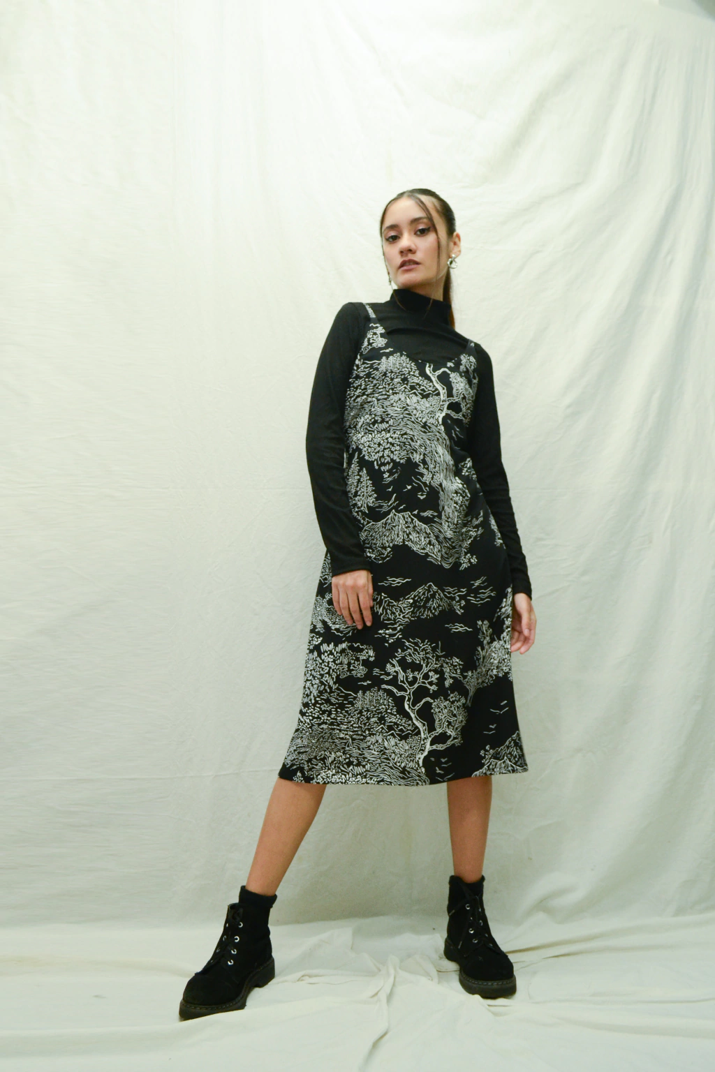 Vestido Midi Bosque