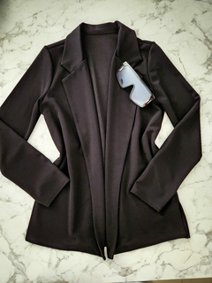 BLA21 BLAZER MARRUECOS NEGRO - Mora Mia