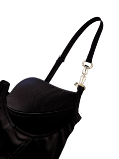 T1584 CORSET IMPORTADO MAGA SATEN/PICO en internet