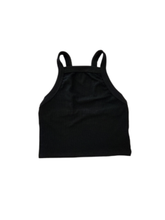 T1589 CROP MORLEY TRIANGULO - Mora Mia