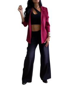 P07 PANTALON SASTRE PINZAS - Mora Mia