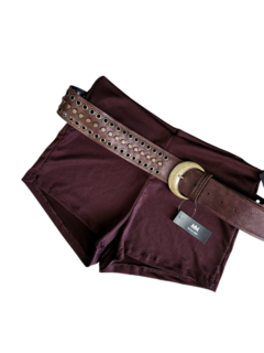 SH283-SH18 SHORT BAJO MICRO LISO - comprar online