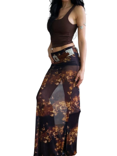 PO74 POLLERA LARGA TUL CHIPS en internet