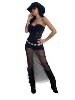 Imagen de T1775 TOP CORSET ROSAS IMPORTADO