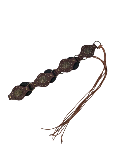 ACC1077 FAJA TOROS TIRAS CHOCO