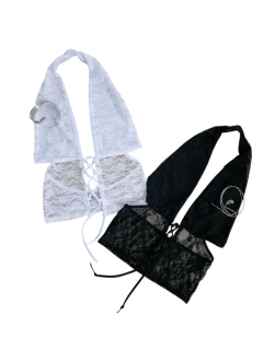 T1802 TOP MARYLIN ENCAJE ACORDONADO