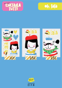 Vaso PLASTICO para enchular + 3 mini ENCHULATUTTI - Say Ilustracion