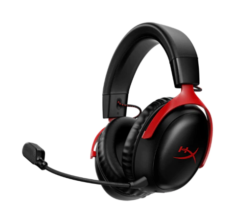 AURICULARES HYPERX CLOUD III WIRELESS BLACK/RED