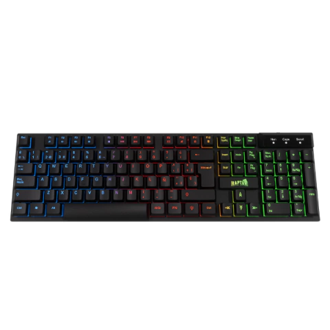 TECLADO RAPTOR FIRECLAW M1 RAINBOW
