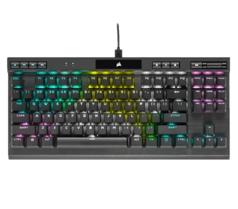 TECLADO CORSAIR MECANICO K70 RGB TKL MECANICO CHAMPION SERIES TECLAS PBT DOUBLE SHOT PRO
