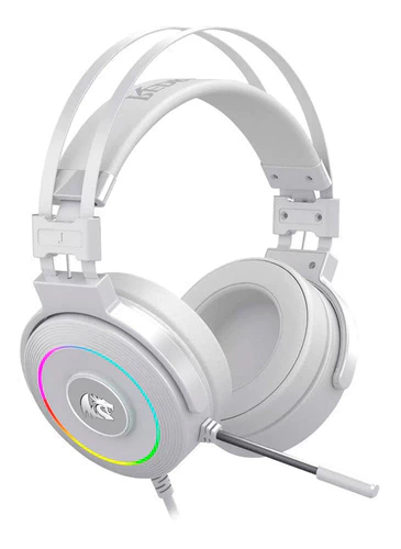 AURICULAR REDRAGON LAMIA 2 WHITE RGB H320W