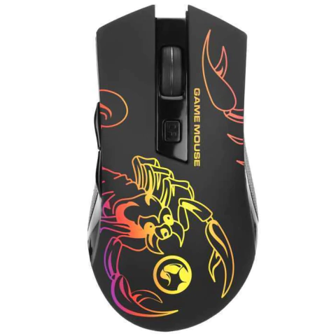 MOUSE GAMING MARVO M209 6400 DPI RETROILUMINADO