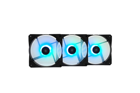 KIT COOLER FAN EVOLABS CRYOFAN 12 ARGB X 3