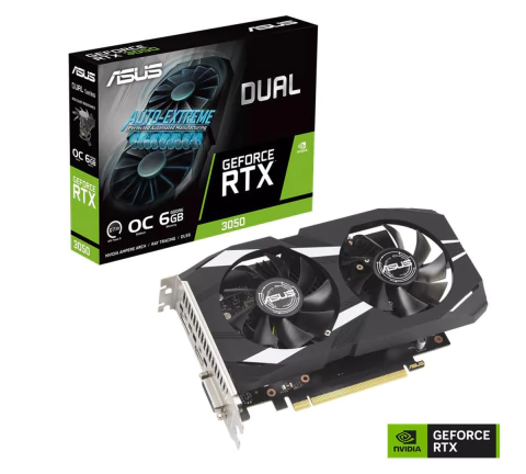 PLACA DE VIDEO ASUS DUAL RTX 3050 OC 6GB