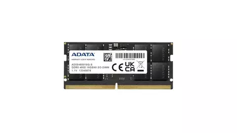 MEMORIA RAM SODIMM ADATA 16GB DDR5 4800MHZ