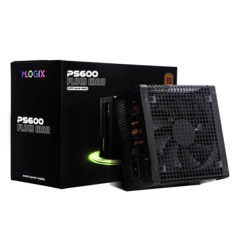 FUENTE M-LOGIX 600W FLOW MAX 80 PLUS BRONZE