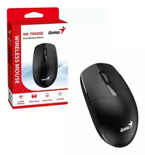 MOUSE INALÁMBRICO GENIUS NX-7000SE BLACK