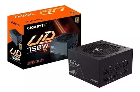 FUENTE GIGABYTE 750W 80 PLUS GOLD MODULAR UD750GM