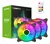 Kit Cooler Fan GAMEMAX RQ300 X 3 FAN ARGB 12CM