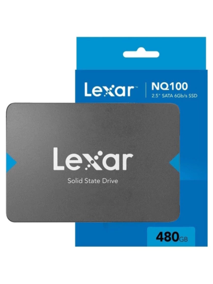 DISCO SÓLIDO LEXAR 480GB NQ100 2.5" SATA