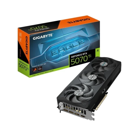 PLACA DE VIDEO GIGABYTE RTX 5070 TI EAGLE OC 16GB