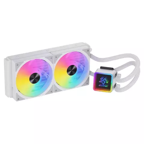 WATER COOLING SNOWMAN KS240 RGB WHTE