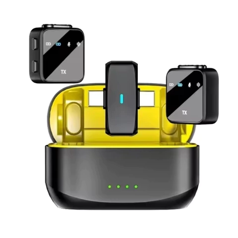 MICRÓFONO LAVALIER CELULAR INALÁMBRICO K32 IPHONE USB C