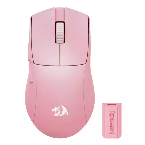 MOUSE REDRAGON KING PRO M916-PRO-1K PINK WIRELESS