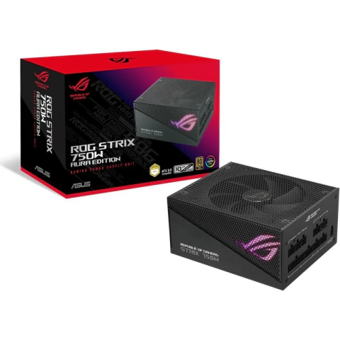 FUENTE ASUS ROG STRIX 750W AURA GAMING 80 PLUS GOLD