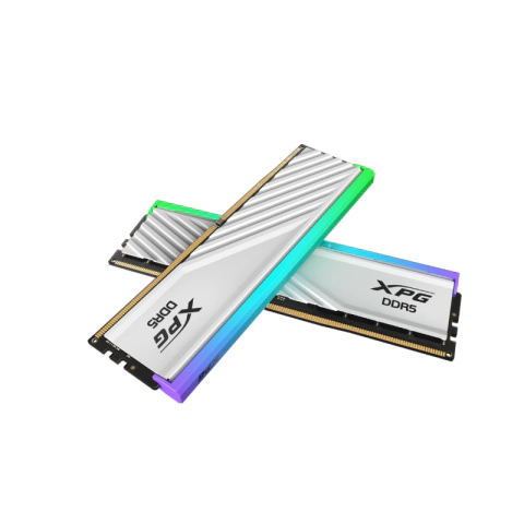 MEMORIA ADATA DIMM LANCER SINGLE 32GB (2X16) DDR5 6400MHZ WHITE RGB