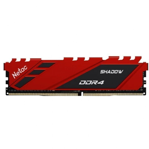 MEMORIA NETAC SHADOW DDR4 16GB 3200MHZ RED
