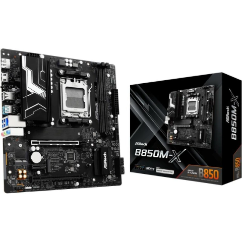 MOTHERBOARD ASROCK (AM5) B850M-X