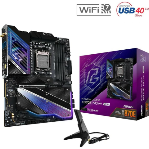 MOTHERBOARD ASROCK (AM5) X870E NOVA WIFI