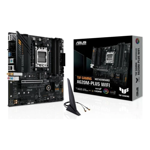 MOTHERBOARD ASUS (AM5) TUF GAMING A620M-PLUS WIFI