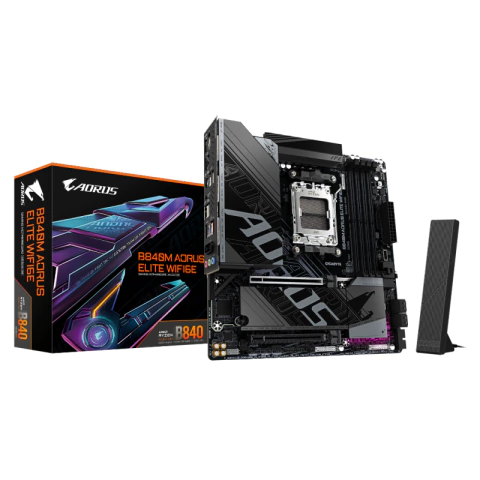 MOTHERBOARD GIGABYTE (AM5) B840M A ELITE WIFI6E 1.0