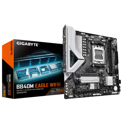 MOTHERBOARD GIGABYTE (AM5) B840M EAGLE WIFI6 1.0