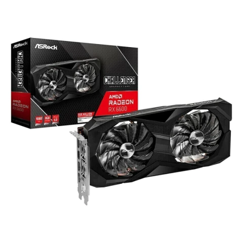 PLACA DE VIDEO ASROCK RX 6600 8GB CHALLENGER