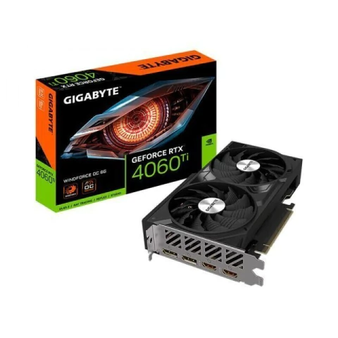 PLACA DE VIDEO GIGABYTE RTX 4060 TI WF2 8GB DDR6