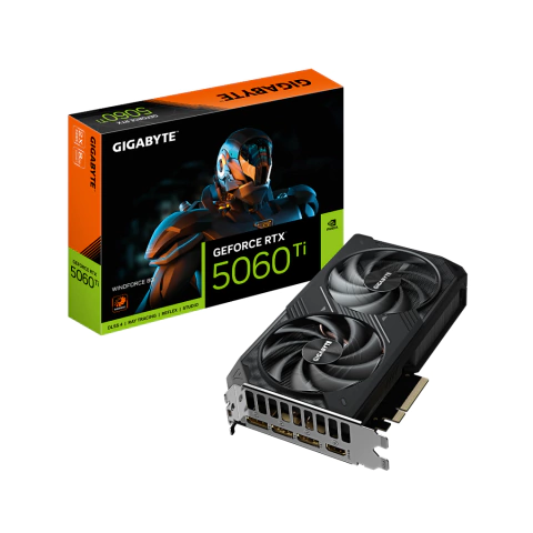 PLACA DE VIDEO GIGABYTE RTX 5060 TI WF2 8GB