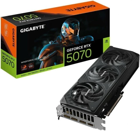 PLACA DE VIDEO GIGABYTE RTX 5070 WF3 12GB