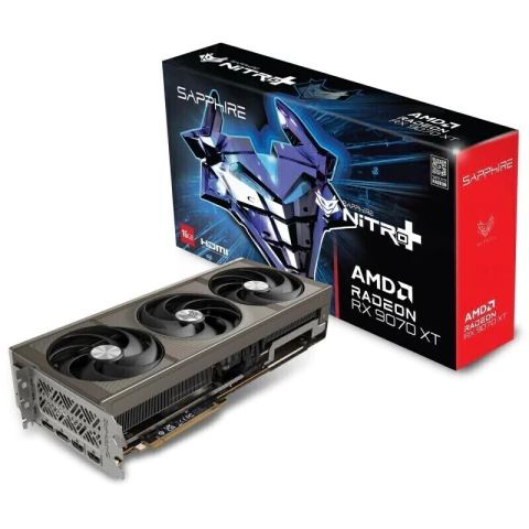 PLACA DE VIDEO SAPPHIRE NITRO RX 9070 XT GAMING OC 16GB